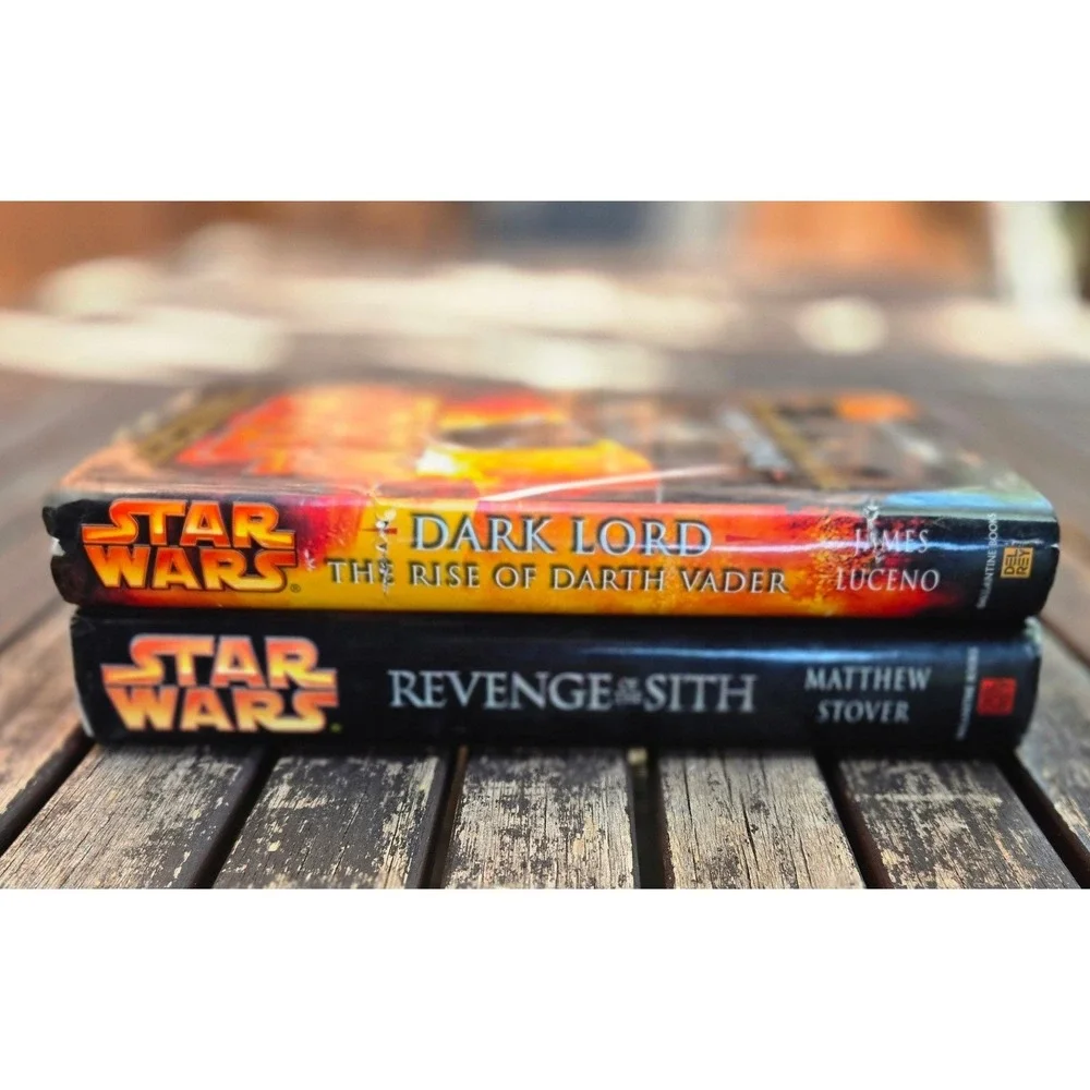 Star Wars Hardcover Books: Revenge of the Sith & Dark Lord Rise of Darth Vader